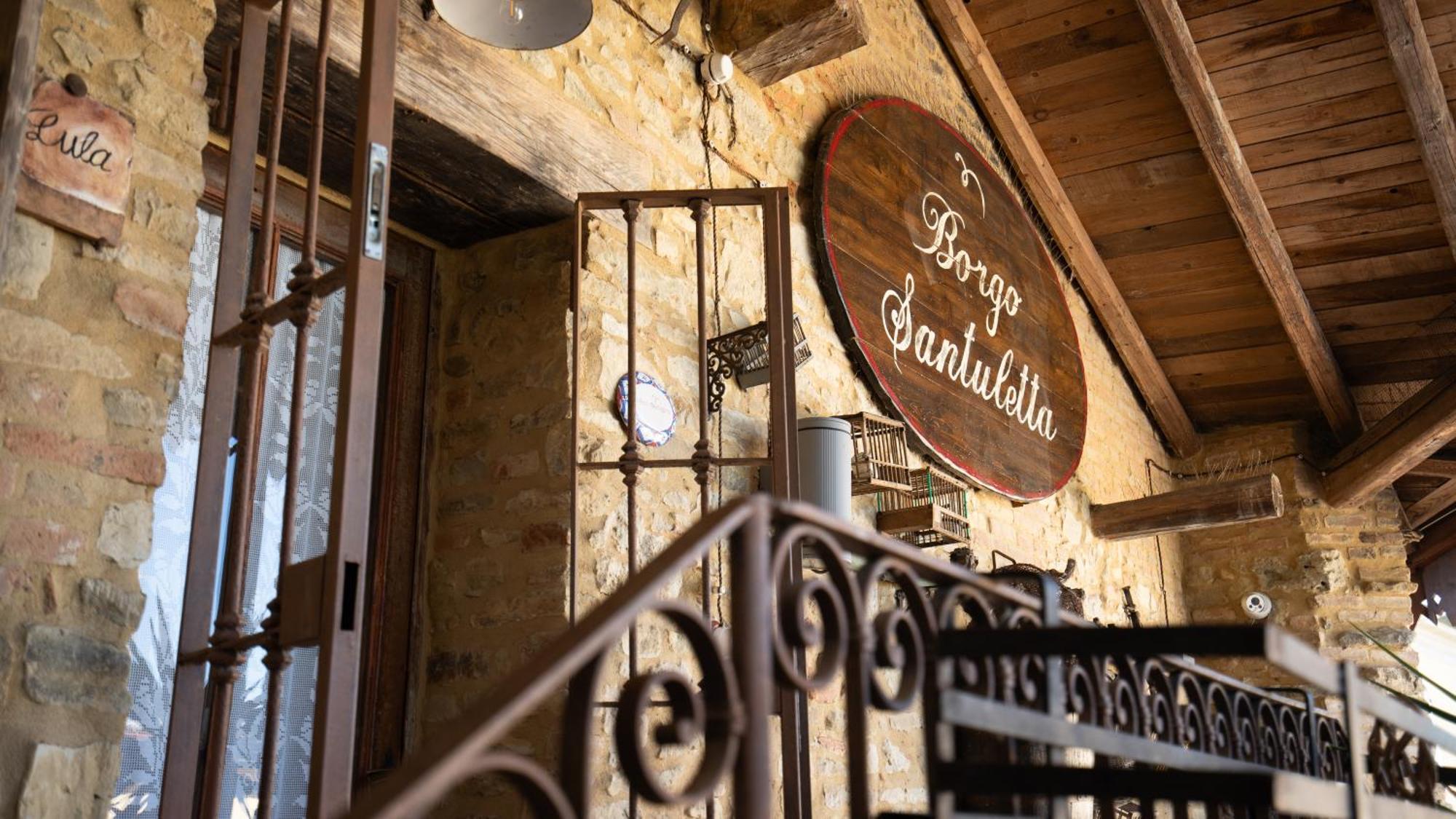 Вилла Borgo Santuletta Santa Giuletta Экстерьер фото